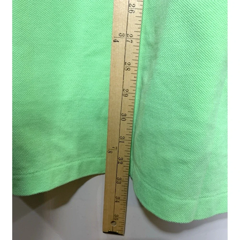 Polo Golf Ralph Lauren Shirt Mens Large Green Black Enterprise Pepsi 100% Cotton